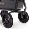 imageGorilla Carts 2Pack 13 Inch NoFlat Replacement Tires 300 lb Capacity Each  Solid Polyurethane 216 Hub 58 Bore  Fits Lawn ampamp Garden Utility Wagon Hand Truck Air Compressor Pressure Washer4Pack