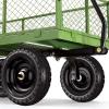 imageGorilla Carts 2Pack 13 Inch NoFlat Replacement Tires 300 lb Capacity Each  Solid Polyurethane 216 Hub 58 Bore  Fits Lawn ampamp Garden Utility Wagon Hand Truck Air Compressor Pressure Washer2Pack