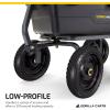 imageGorilla Carts 2Pack 13 Inch NoFlat Replacement Tires 300 lb Capacity Each  Solid Polyurethane 216 Hub 58 Bore  Fits Lawn ampamp Garden Utility Wagon Hand Truck Air Compressor Pressure Washer2Pack