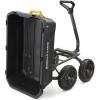imageGorilla Carts HeavyDuty Dump Cart Patented QuickRelease Dumping Steel Frame 600 lb Capacity NoFlat 10Inch Tires Utility Wagon for Garden Yard Beach7Cubic Feet