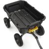 imageGorilla Carts HeavyDuty Dump Cart Patented QuickRelease Dumping Steel Frame 600 lb Capacity NoFlat 10Inch Tires Utility Wagon for Garden Yard Beach7Cubic Feet