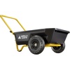 image:imageGorilla Carts GCR4 Poly Dump Cart 2Wheel Garden Wagon with Foldable Handle 4 cu ft 300 lb Capacity BlackYellow